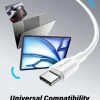 Ven-Dens Type-C to Type-C Fast charging Branded Cable Available at Pak Pearl