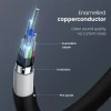 PakPearl Type-C to 3.5mm audio adapter with DAC chip for USB-C phones